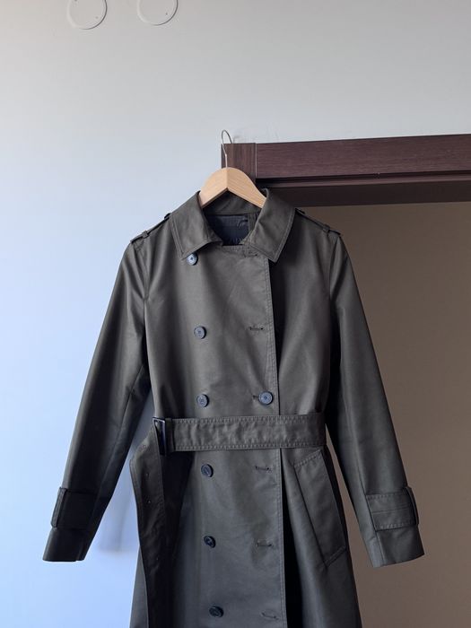 Zara шлифер khaki КАТО НОВ