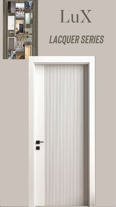 Интериорни врати боя-лак LuX series PERGE