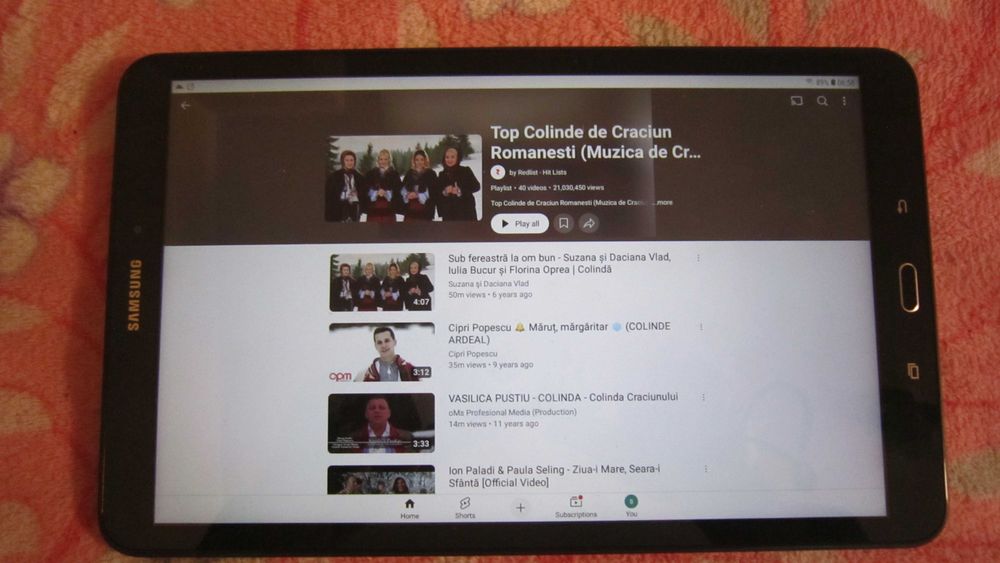 Tableta samsung A6. SM-T580. 10", STARE PERFECTA