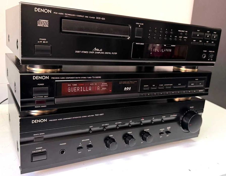 Amplificator PMA-480R + CD DCD-625 ASLC + Tuner TU-580RD Linie Audio Denon Amplificare High-End