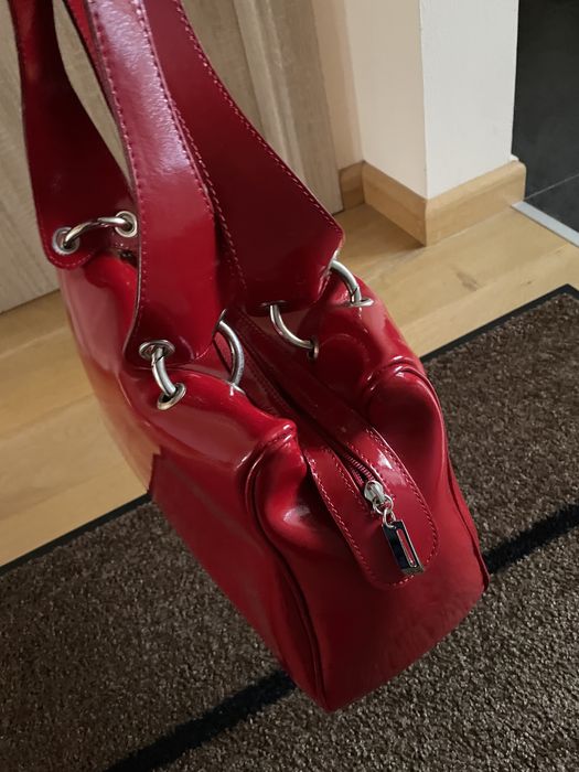 Geanta din lac dama de mâna sau umăr