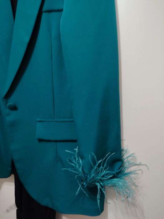 Sacou verde smarald S