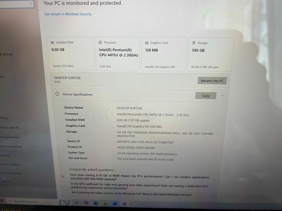 Лаптоп Lenovo YOGA 520