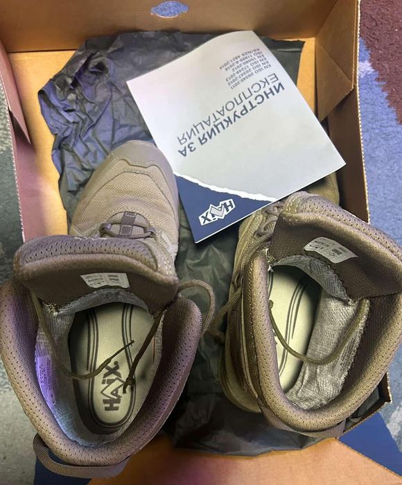 Кубинки HAIX - чисто нови.