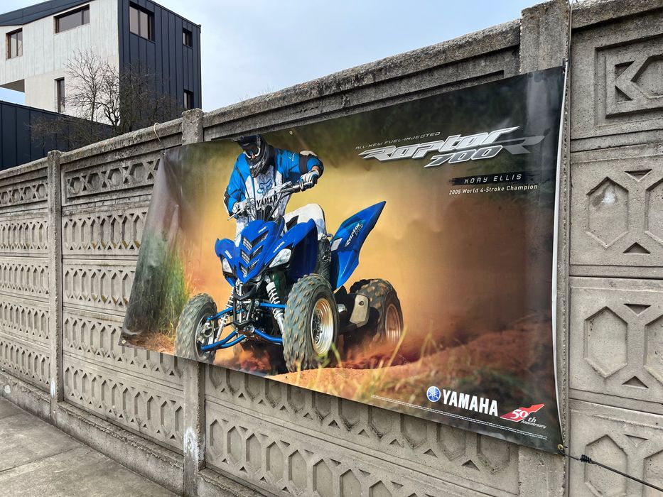 Banner yamaha atv