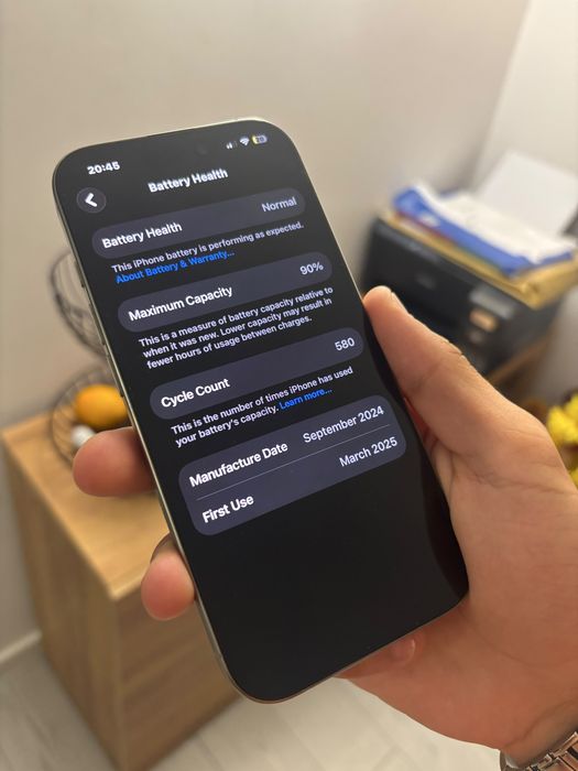 iPhone 16 Pro 128gb in garantie