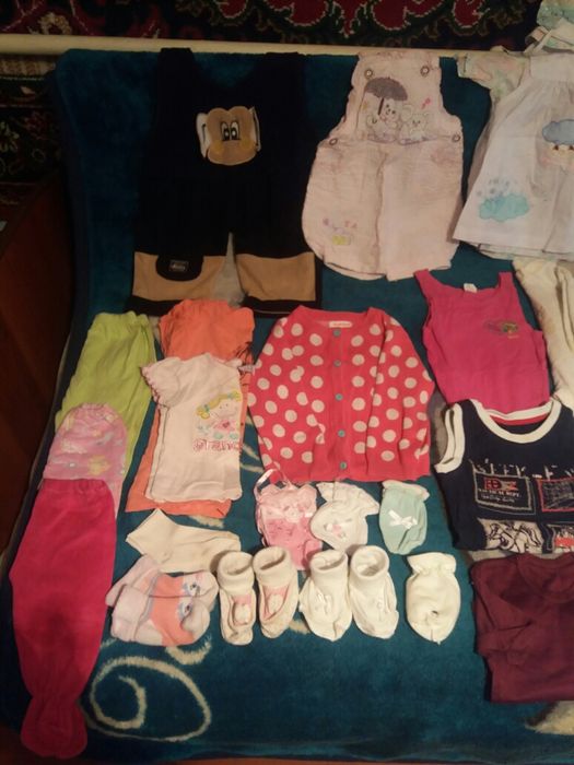 Детские вещи от0 до 2 лет