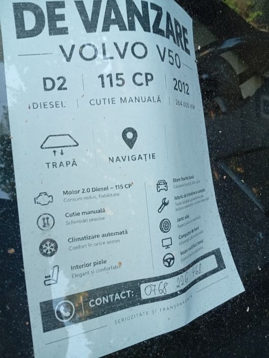 De vânzare Volvo V50