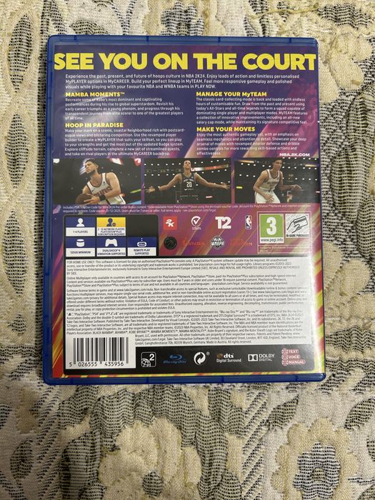 Продам Игру NBA 2k24 на PS