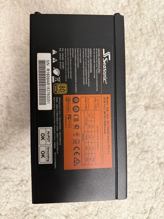 Блок питания 750W Seasonic