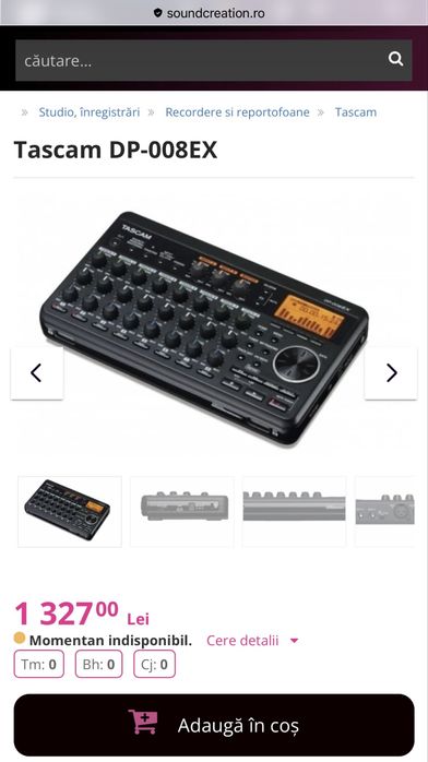 Vand Tascam DP-008 EX