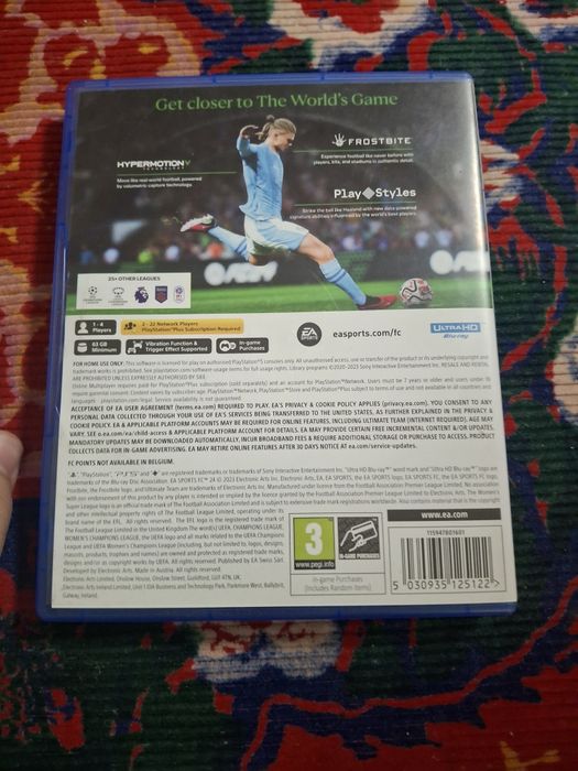 диск Fifa 24 ps5