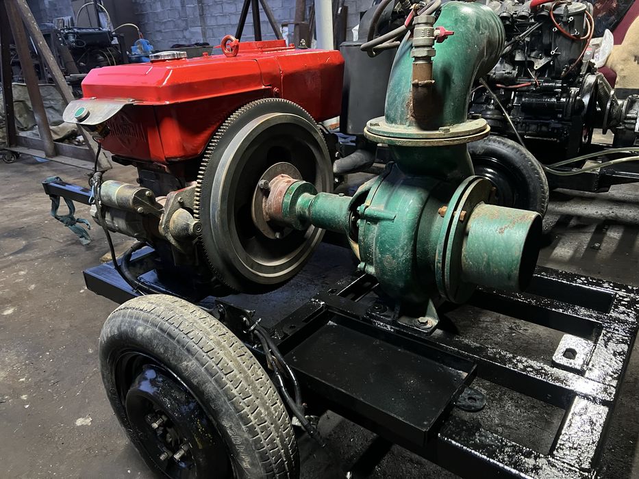 Дизельный насос для полива