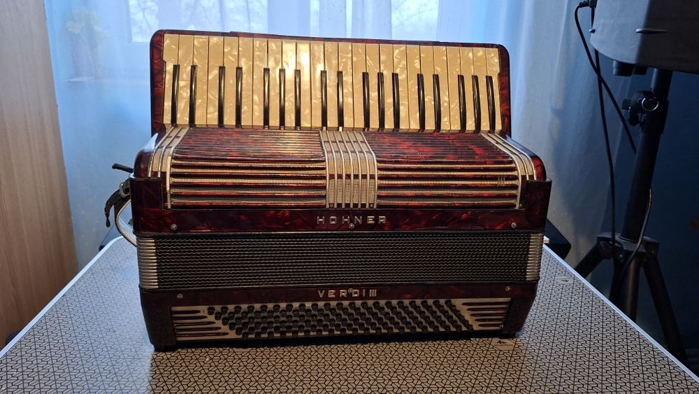 Hohner Verdi III 120 basi + Excelsior mod. 720 (schimb cu pa4x pro)