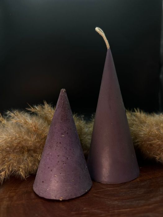 Свечи , воск.  Ручной работы свечи