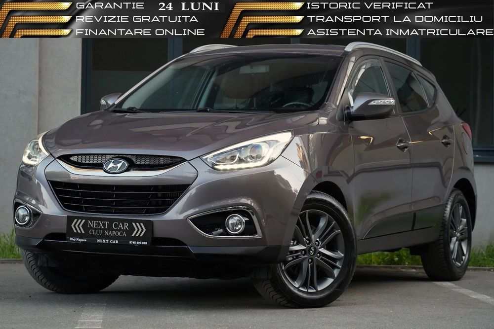 Hyundai ix35 GARANTIE 24 LUNI*RATE*4x4*184Cp*Automata*Piele*Navi*Xenon*Led*Camera