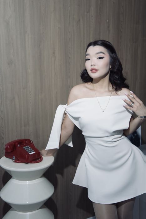 Нежное платье, размер s,m.