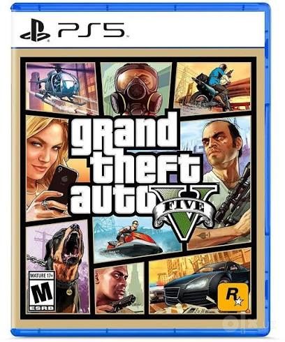 Gta5 ps5 новый 265000 сум.