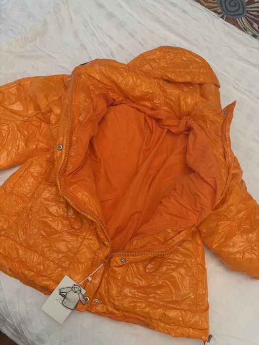 Оранжевый Новый пуховик M，L