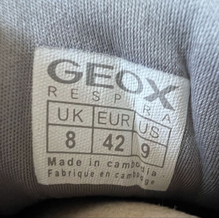 Новые Geox кроссовки Spherica
