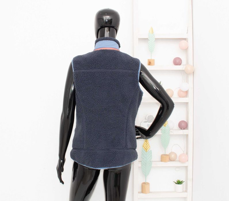 Patagonia Classic Retro-X Vest дамски елек шерпа син M