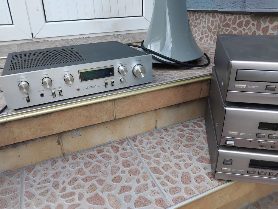 Усилвател Pioneer sa610 Колона Zikmu Parrot  Уредба Jamaha3етажа