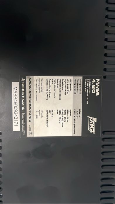 Продам усилок АМР