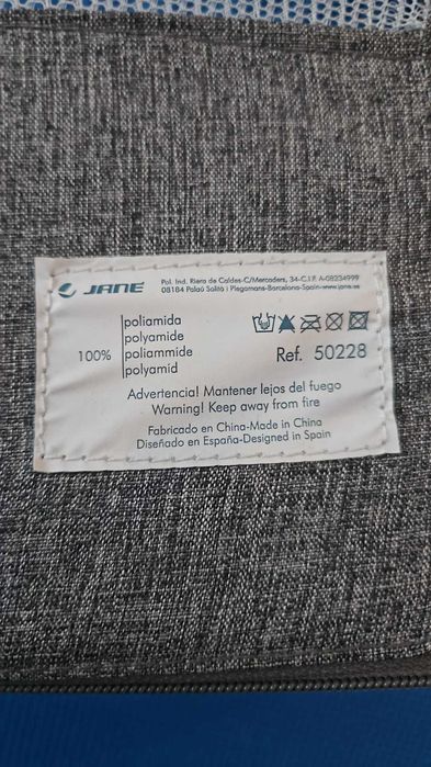 Bariera pat copii Jané KiDe Zone 150 cm, pliabila, protectie anti-cadere