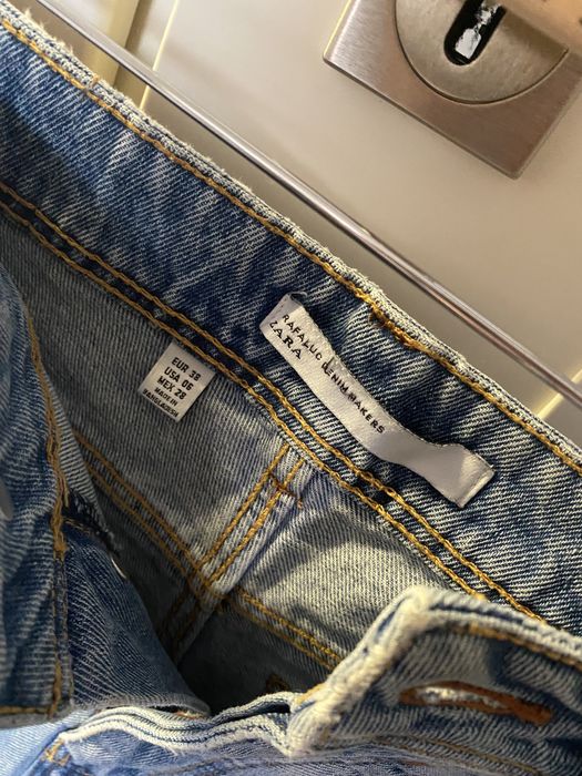 Дамски къси дънкови панталонки Zara