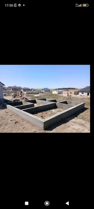 Фундамент пад кулч