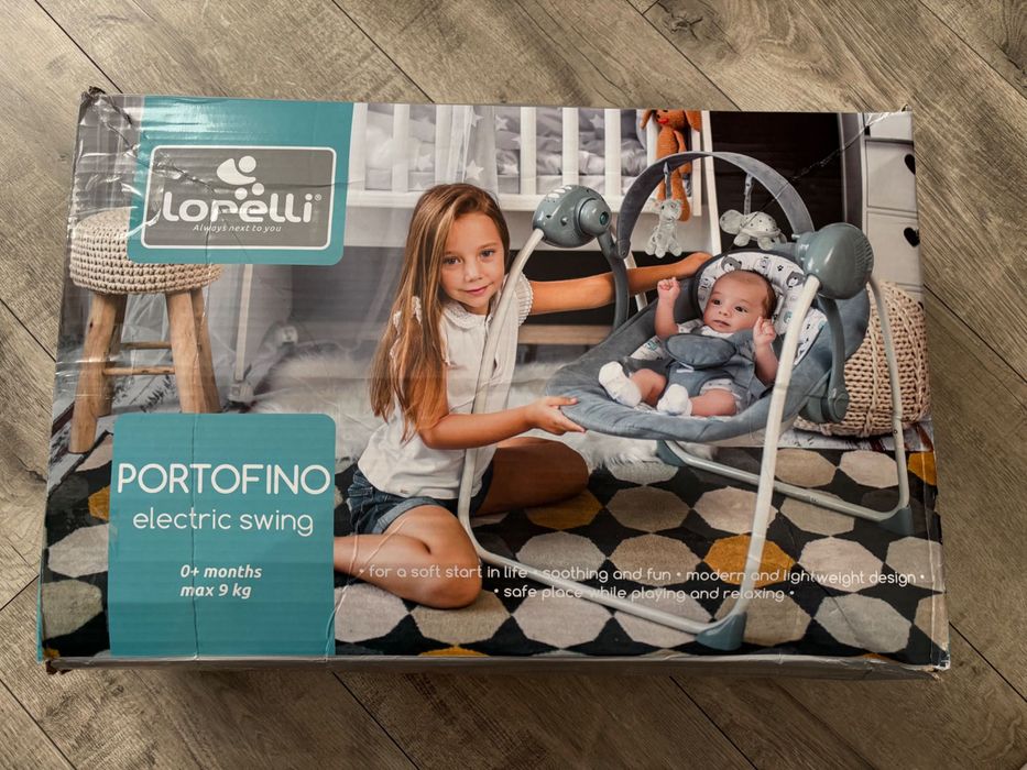 Електрическа бебешка люлка Lorelli Portofino
