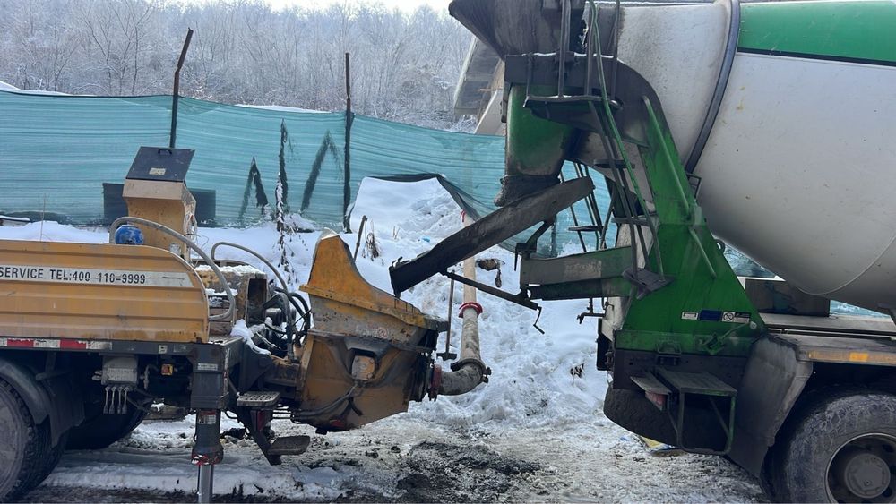 Бетононасос стационарный