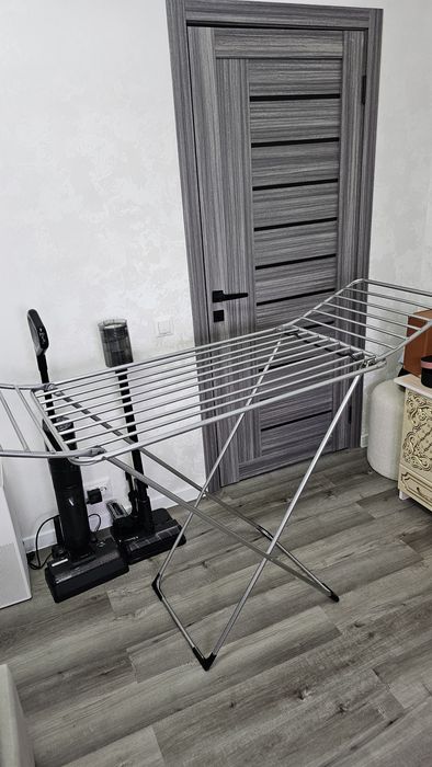 Сушилка для белья. Толстые прутья.