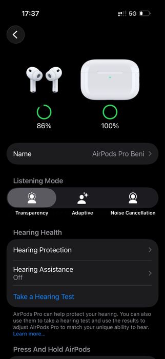 Vând AirPods Pro 3 – stare excelentă
