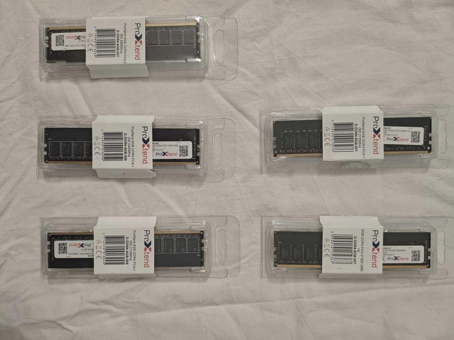Vand memorii DDR4 de 8 GB si 4 GB pentru PC si Laptop