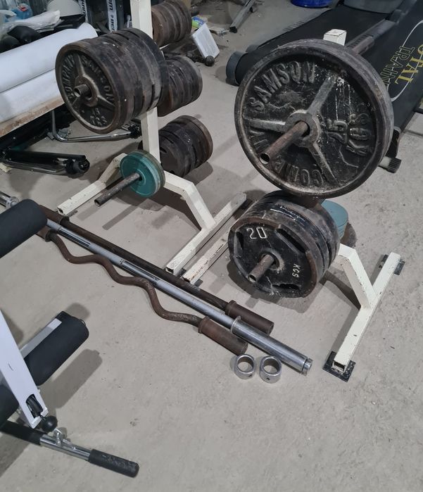 Блины для штанги , гриф , штанга , гантели