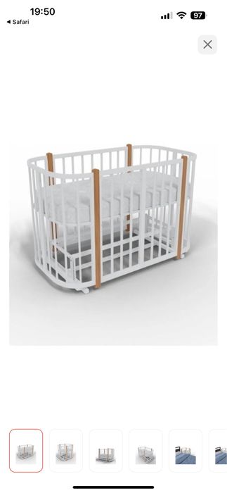 Детская кроватка-манеж