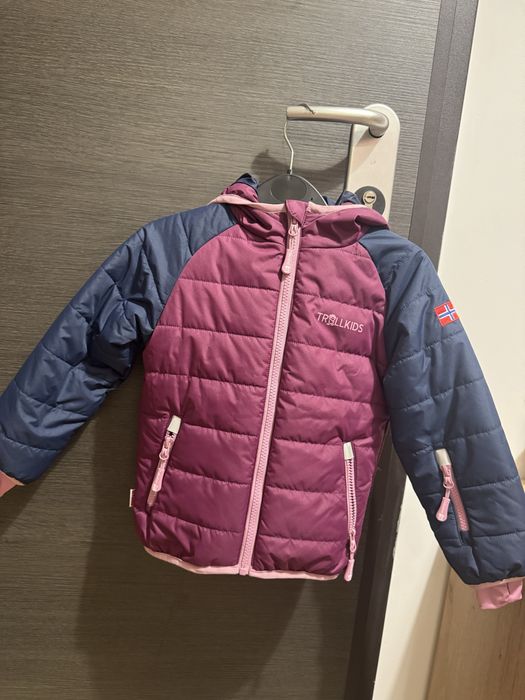 Geaca de ski Trollkids unisex marimea 104 cm