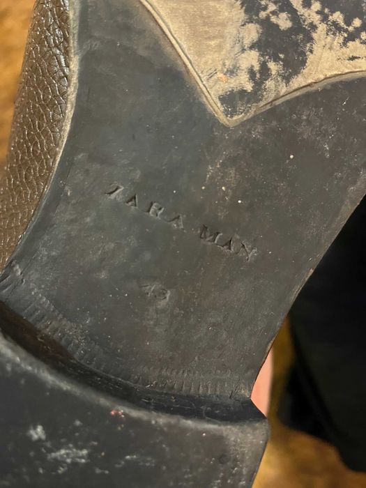 Pantofi Zara Man eleganti piele - marime 43