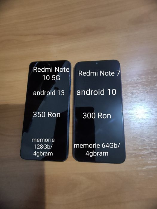 Xiaomi Redmi Note 10 5G,Note 7