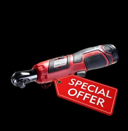 Промоция!Акумуалторна тресчотка 12V 2Ah 1h 3/8" RD-RW01 Raider