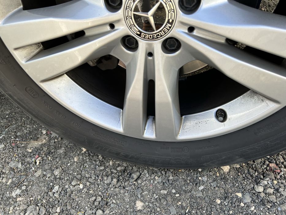 Set roti Mercedes GLE 2017 cu cauciuri iarna Michelin