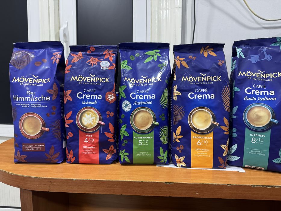 Movenpick швейцарскый кофе премиум класса