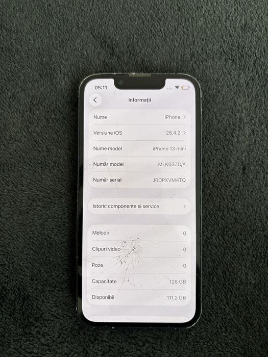 Iphone 13 mini pt piese.