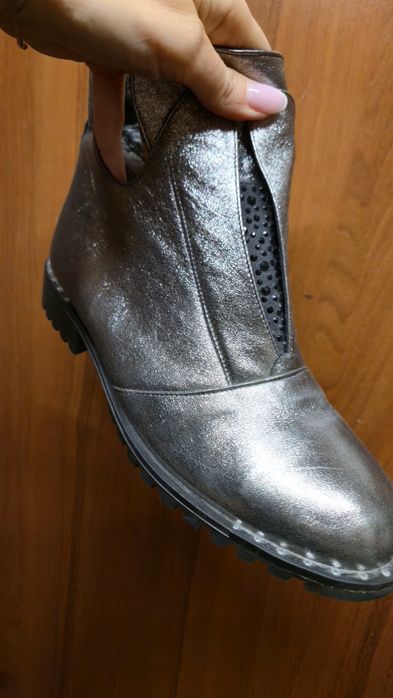 Естествена кожа луксозни кецове