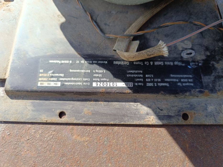 Газова печка trumatik за каравана