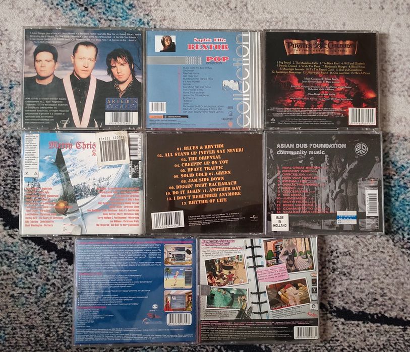 Компакт CD диски музыка