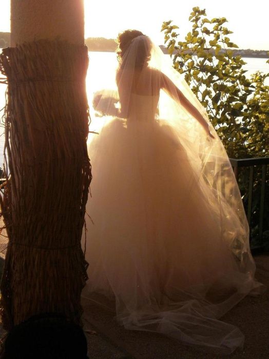 Rochie Mireasa de Vis! Unicat! Pentru o adevarata Mireasa -Printesa.