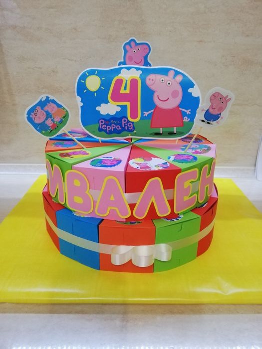 Картонени торти за малчовци