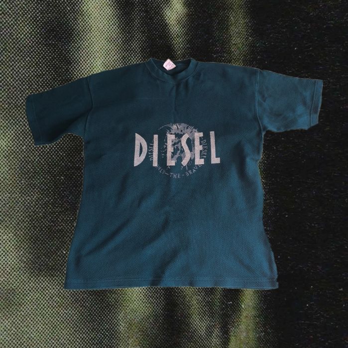Diesel Big Logo Памучна Тениска